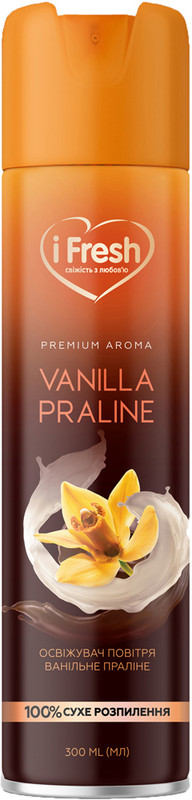 Освіжувач повітря IFRESH Ванільне праліне 300 мл (4820159543250)